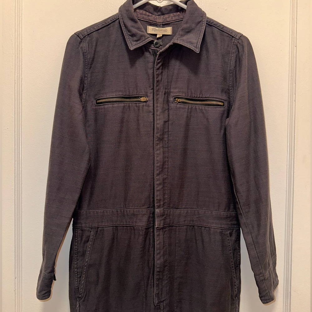 Madewell Zip- Pocket Coverall Jumpsuit